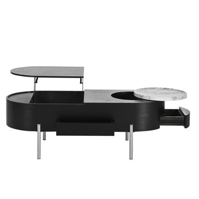 Lift Top Coffee Table (Black)