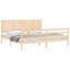 Solid Wood Bed