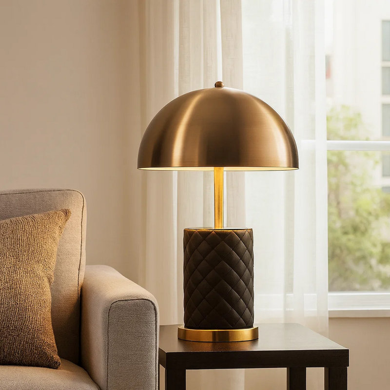 Lampe Aria, Laiton / Noir