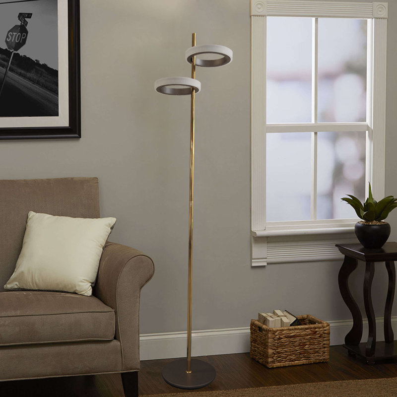 Lampe sur pied à DEL 63 po