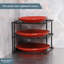 Buckingham 3 Tier Corner Plate Rack Kitchen Cupboard Tidy Storage Organiser-61608035