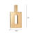 Ellyn Metallic 33" Resin Floor Vase-1296448273