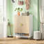 7-Tier Shoe Storage Cabinet Wooden  Shoe Cabinet