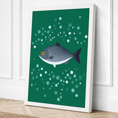 Fish In Stillness Coastal - Print
