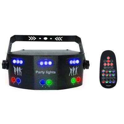 DJ Disco Stage Projection  Strobe Lights