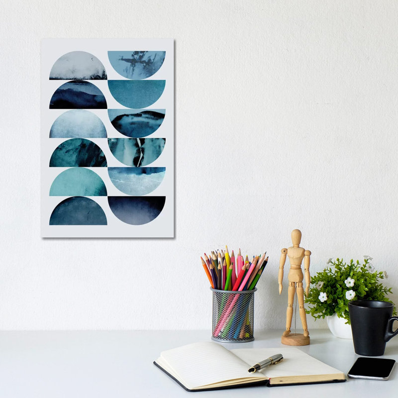 Graphic XL.X by Mareike Böhmer - Wrapped Canvas Gallery-Wrapped Canvas Giclée, 20.32 cm H x 30.48 cm W