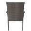 Chaise empilable en osier Pe, 1 pièce-368319147