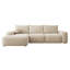 Carnos L-shaped Sofa Bed with Ball Cushion-763338601-763338607