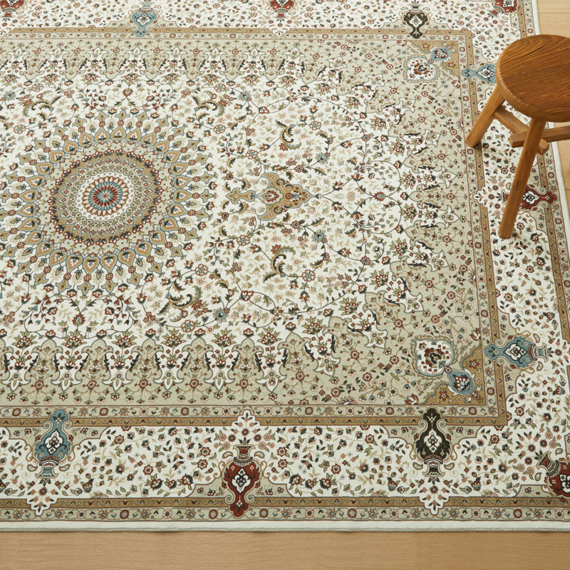 Oriental Machine Tufted Shag Area Rug, Rectangle 120 x 170 cm