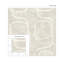 Rouleau de papier peint H 33 pi x l 21 po Lianna-1098189091