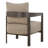 Dewanna Sand Fabric Accent Chair