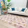 Tapis rose clair Alfa