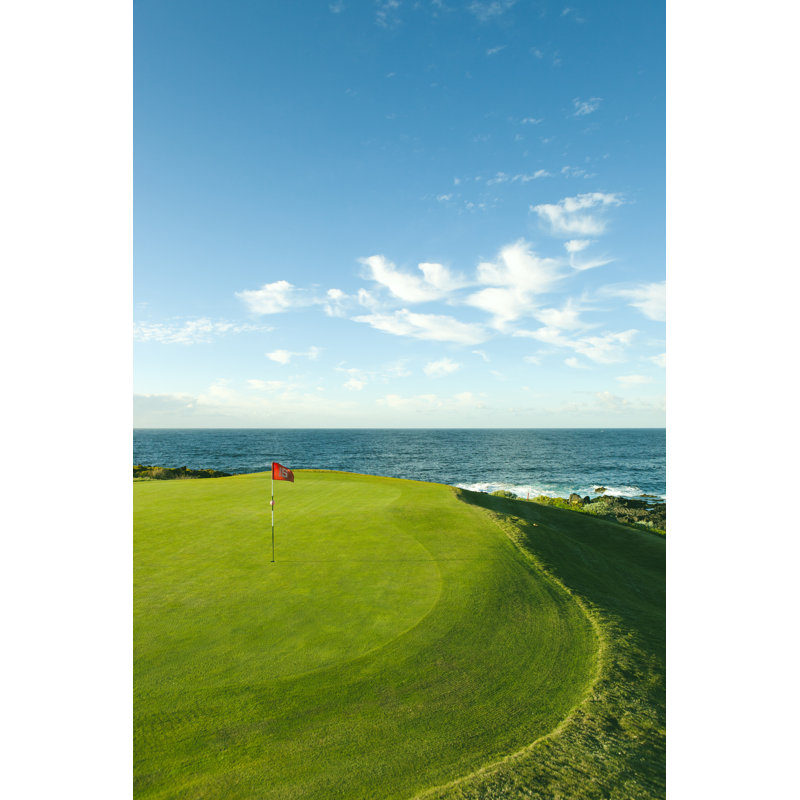 Golf Course, Atlantic Ocean by Sjoeman - Wrapped Canvas Print, 76cm H x 51cm W