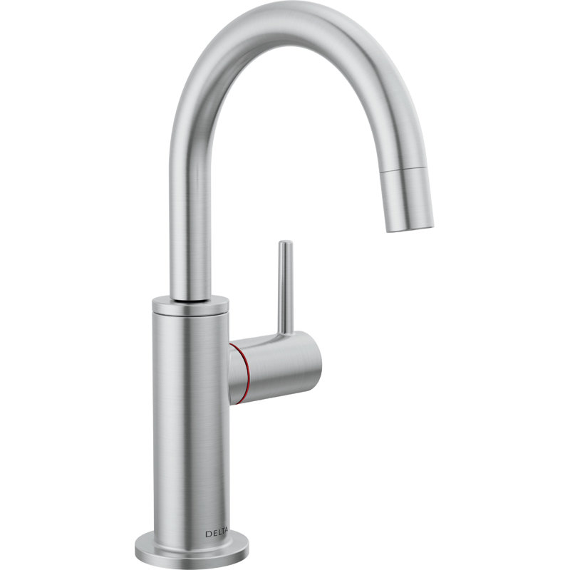Instant Hot Water Dispenser Faucet Brushed Nickel, Instant Hot Water Tap, Arctic Stainless (Tank and Filter Not Included)