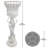 Les Filles Joyeuses Neoclassical Urn Plant Stand