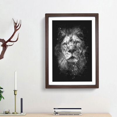 The Proud Lion - Framed Print