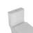 Elongated Ceramic Toilet, 1.1/1.6 , Comfort Height, White, & , Firmly Close Seat T039wt One Soft Lid