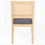 Ensemble de 2 chaises de salle à manger en rotin de style campagnard avec dossier bas et cadre en bois massif-129592826-129592828