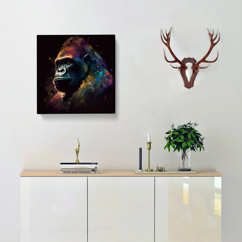 Modern Wall Art - Wrapped Canvas, 35cm H x 35cm W x 3cm D