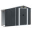 Brason Garden Shed 277x192.5x179 cm Galvanised Steel-1367526793
