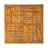 Outdoor Acacia Wood Square Dining Table