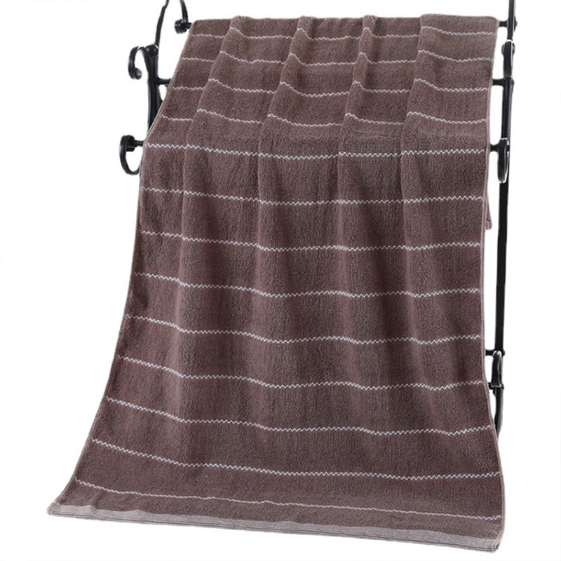 Serviettes de bain en coton, serviettes de plage épaisses et absorbantes, 70 x 140 cm / 27,5 x 55 po, grande serviette de bain, serviettes de bain en coton très absorbantes