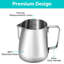 Cafetière à espresso semi-automatique avec affichage à cristaux liquides de 350 ml avec cafetière en acier inoxydable 350 ml.