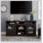 Retro TV Stand for 65'' TV, TV Console Cabinet with Storage, Open Shelves Entertainment Center for Living Room and Bedroom, 60"W*15.75"D*29"H-1351806013