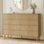 Ensemble de chambre à coucher 3 pièces (1 commode + 2 tables de chevet) (ensemble de 3)-15062063