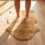 Tapis brun à poils longs fabriqué à la main Charleigh-70657335