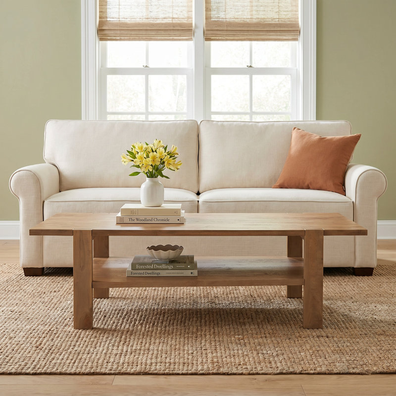 Meriwether Solid Wood Coffee Table