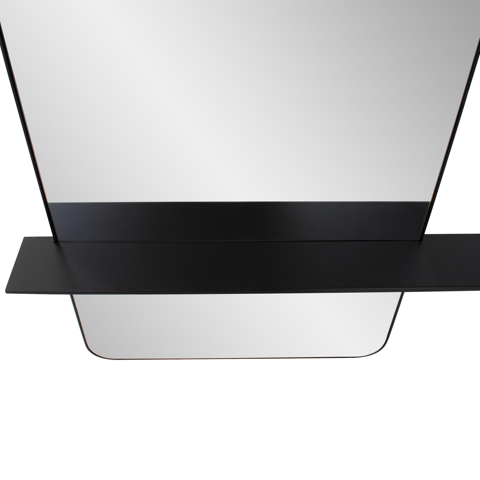 AllModern Hulzner Mirror With Shelf