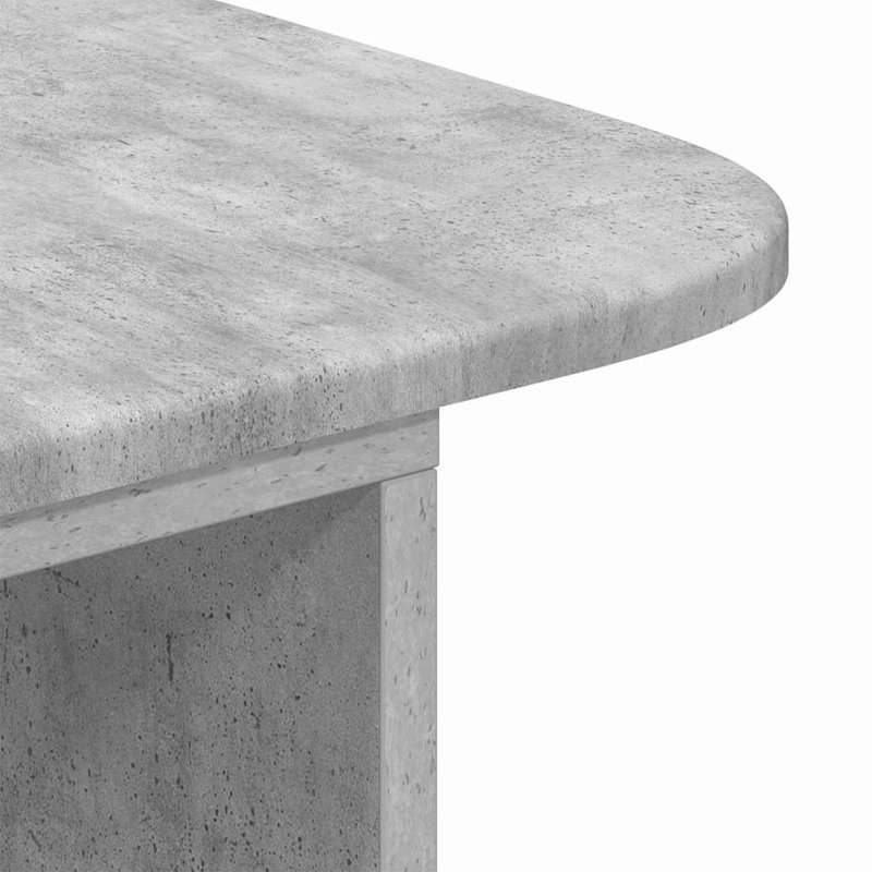 93cm Console Table, Concrete Grey