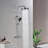 10-4/5" Wall Mounted Solid Brass Rainfall Complete Shower System With Hand Shower-119918035