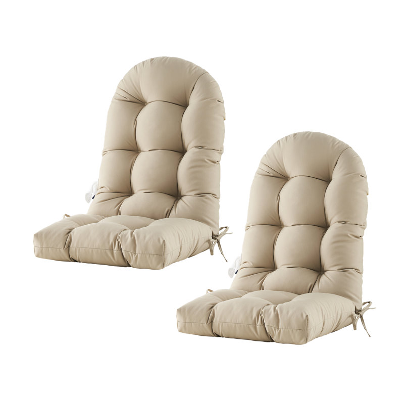 Outdoor 4'' Seat / Back Cushion, Beige