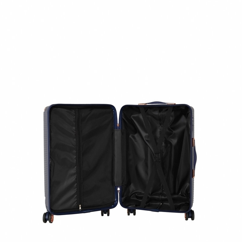 4-piece hard luggage, Blue