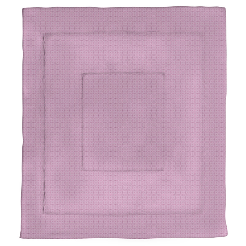 Édredon réversible Katelyn Elizabeth, Édredon très grand, Rose