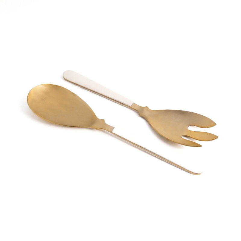 Warnick Stainless Steel Salad Servers