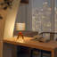 Lampe de table avec ampoule, petite lampe de bureau Boho pour ...