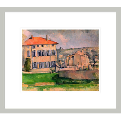 «Jas de Bouffan» par Paul Cézanne, impression giclée encadrée