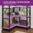5 Tier Corner L Shaped Bookcase-1091664888