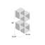 Tablette murale réversible à 4 cubes Duppstadt-23291058