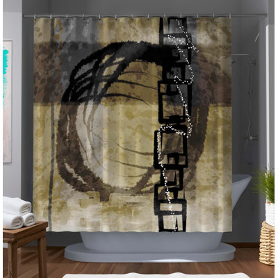 Abstract Shower Curtain