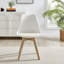 Chaise d'appoint rembourrée en faux cuir Stolm-699635336