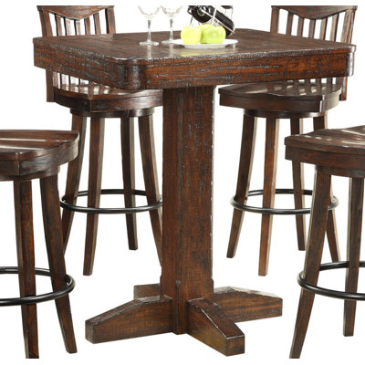 Houts Solid Wood Top Dining Table