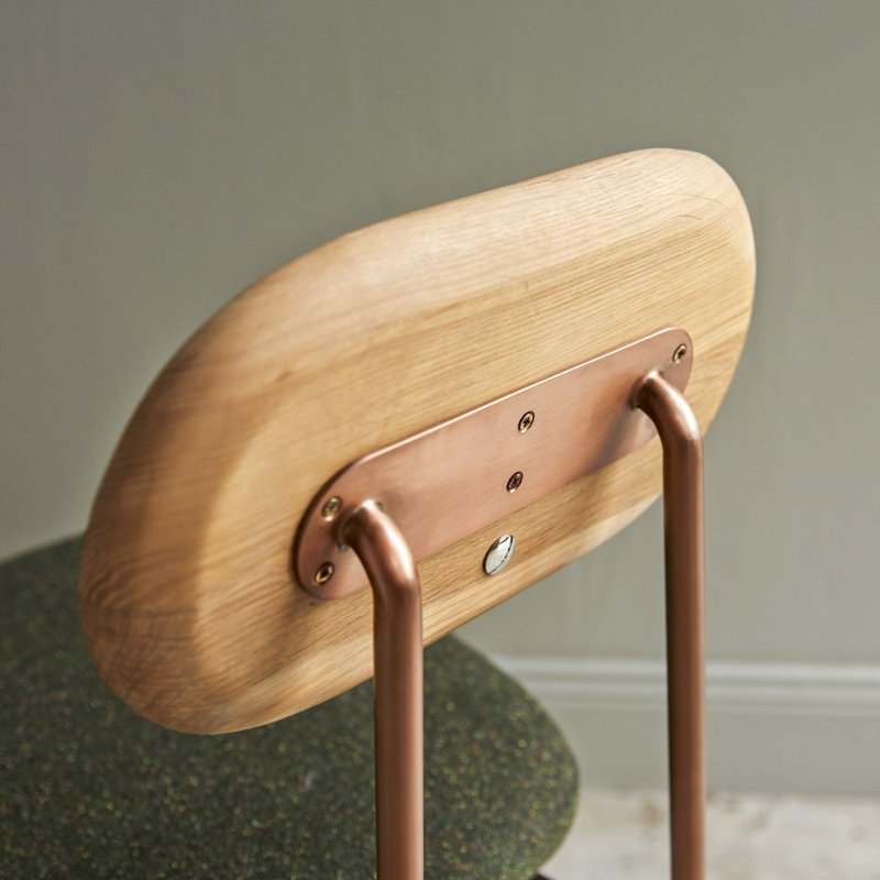 Yutapi Upholstered Dining Chair, Green