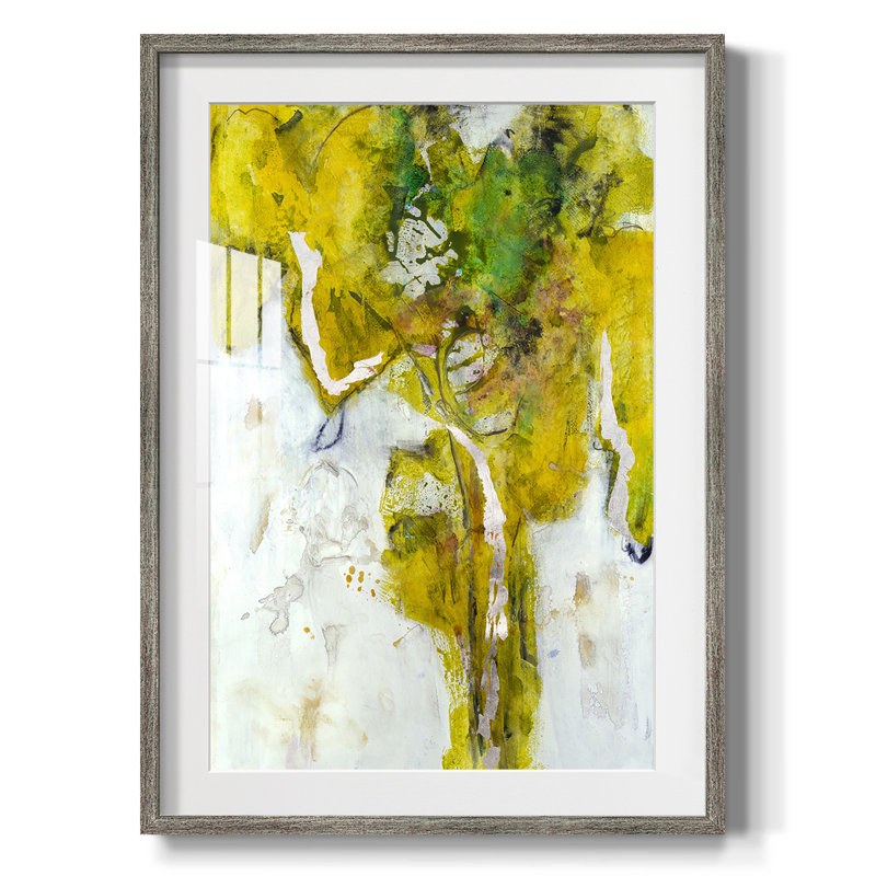 Golden Foliage I - impression encadrée, Vieilli, H 25,5 po x l 17,5 po