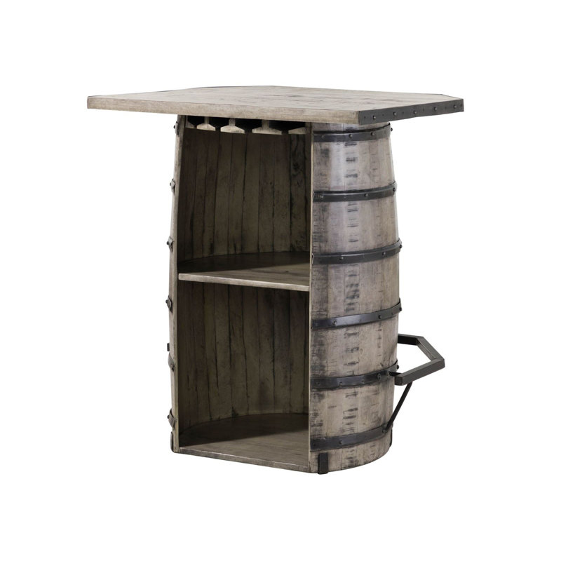 HEAVY INDUSTRY Solid Wood Dining Table, in Grey