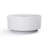 49-Inch Round Freestanding Solid Surface Soaking Bathtub for Luxurious Bathroom