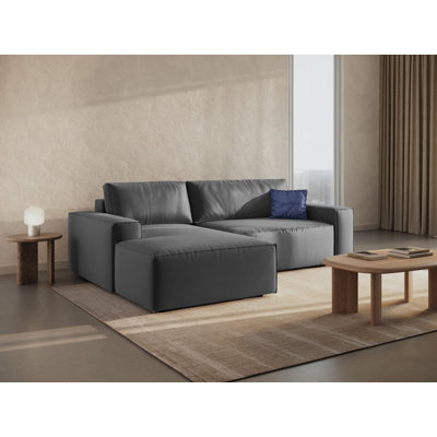 Alisbha 3 Seater Velvet Sofa Bed